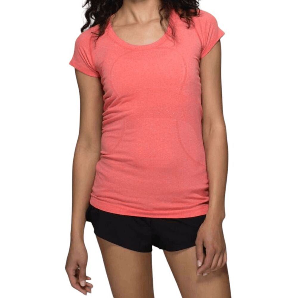 LULULEMON ATHLETICA Swiftly Tech Short Sleeve Scoop Size 8